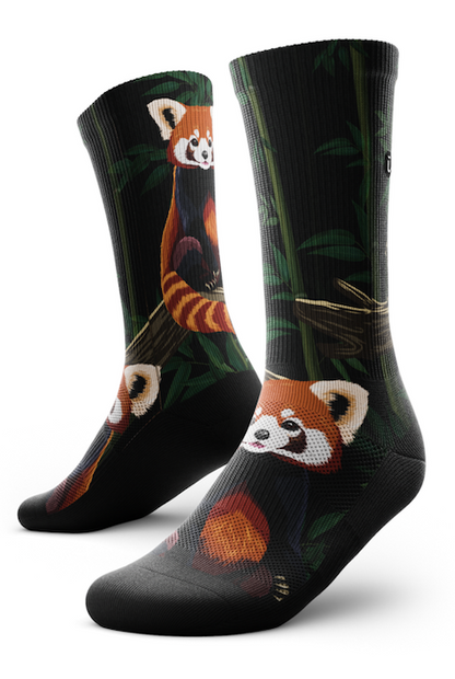 Outway Red Panda Crew Socks