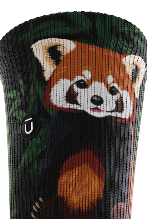 Outway Red Panda Crew Socks