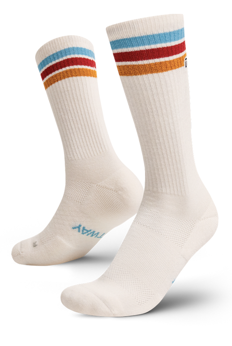 Outway Everyday Merino Crew Socks - Moonstone