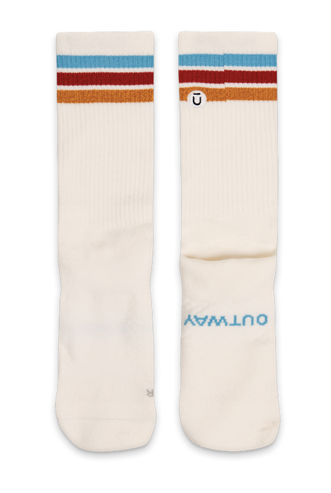 Outway Everyday Merino Crew Socks - Moonstone