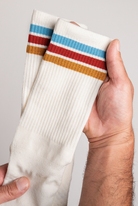 Outway Everyday Merino Crew Socks - Moonstone