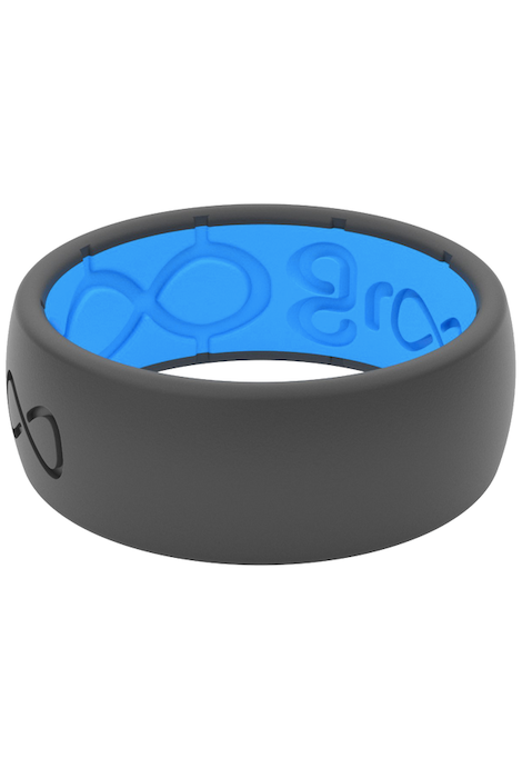 Groove Life Solid Deep Stone/Grey Silicone Ring