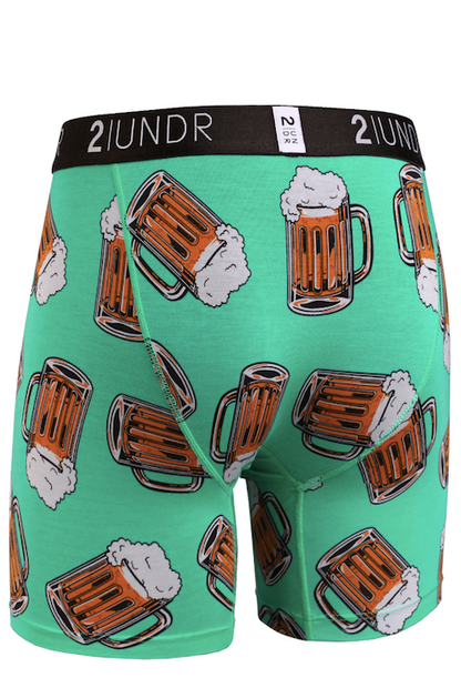 2Undr Swing Shift 6" Boxer Brief Beer Break