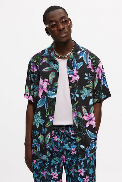 Kuwalla Tee Beach Shirt 2.0 Pink Jungle