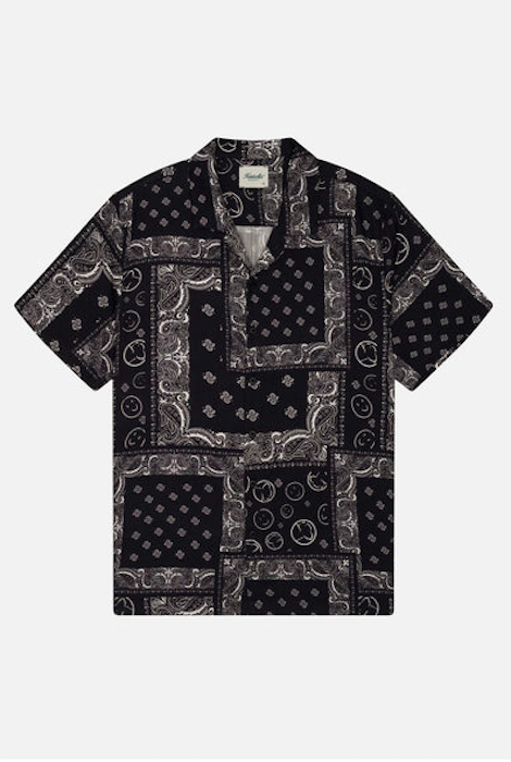 Kuwalla Tee Beach Shirt 2.0 Bandana Black