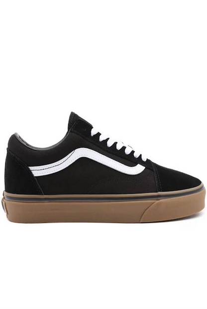 VANS OLD SKOOL(GUMSOLE)BLACK/MEDIUM GUM