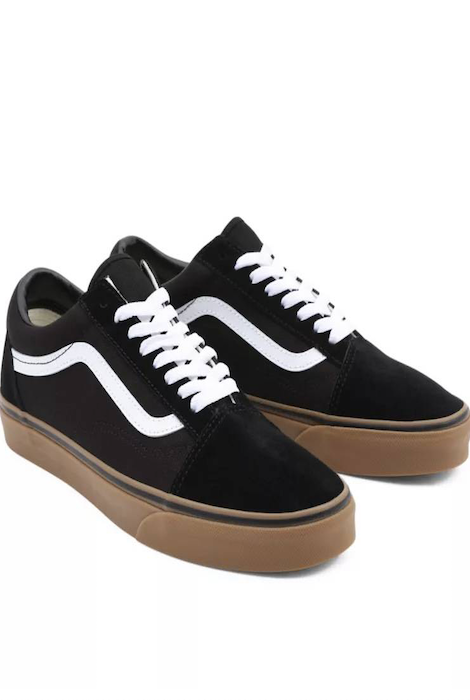 VANS OLD SKOOL(GUMSOLE)BLACK/MEDIUM GUM