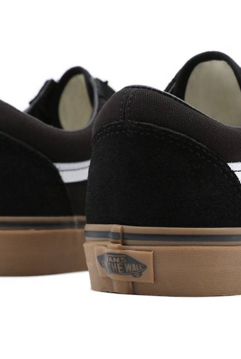 VANS OLD SKOOL(GUMSOLE)BLACK/MEDIUM GUM