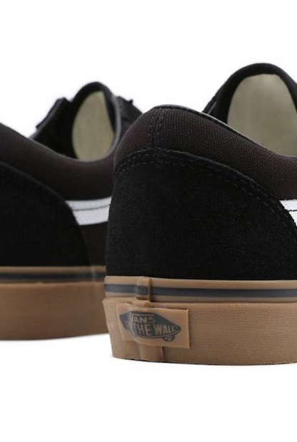 VANS OLD SKOOL(GUMSOLE)BLACK/MEDIUM GUM