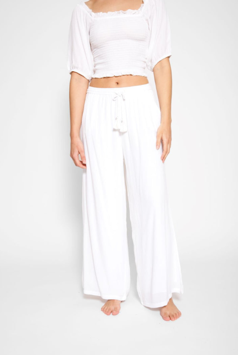 Koy Resort Miami Wide Leg Pants White