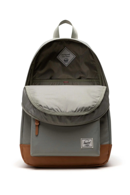 MOCHILA HERSCHEL HERITAGE GRIS/MARRÓN