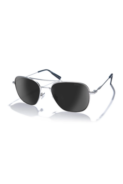 Zeal Optics Skyway Matte Silver/Dark Grey