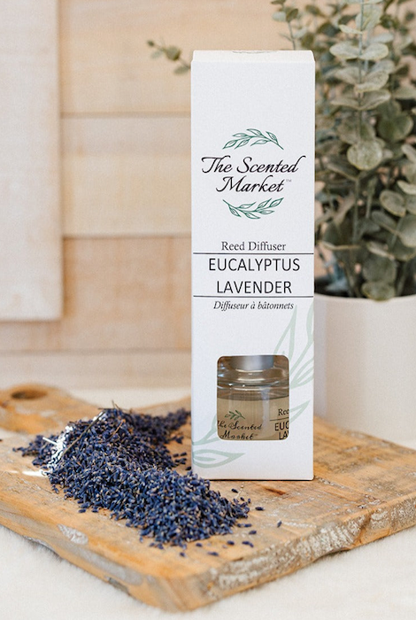 The Scented Market Reed Diffuser Eucalyptus Lavender