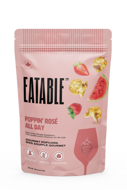 Eatable Gourmet Popcorn - Poppin' Rose All Day 125G