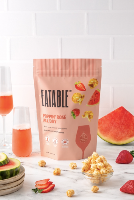 Eatable Gourmet Popcorn - Poppin' Rose All Day 125G