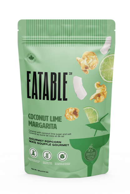 Eatable Gourmet Popcorn - Coconut Lime Margarita