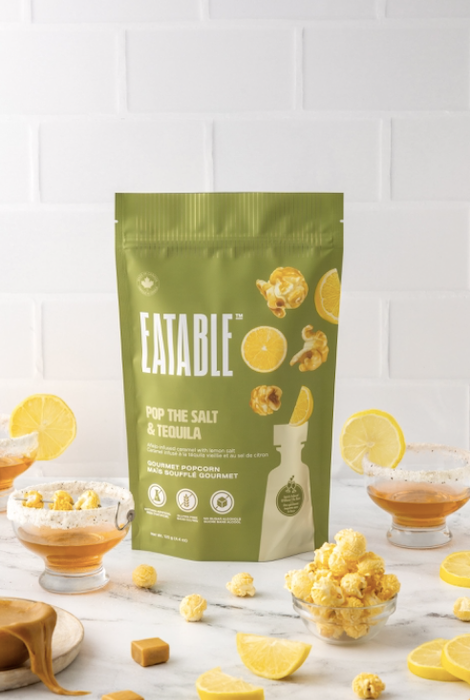 Eatable Gourmet Popcorn - Pop The Salt & Tequila 125G