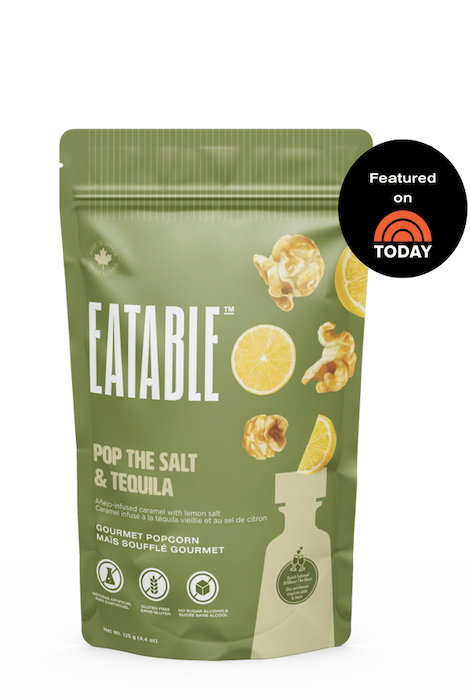 Eatable Gourmet Popcorn - Pop The Salt & Tequila 125G