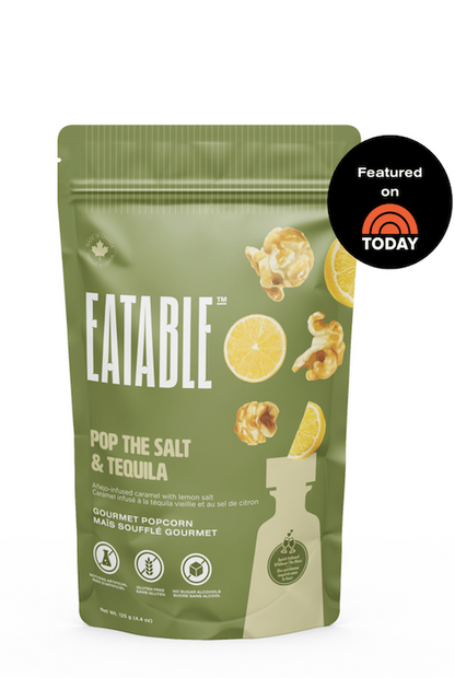 Eatable Gourmet Popcorn - Pop The Salt & Tequila 125G