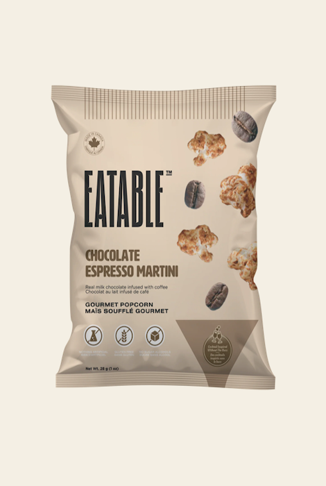 Eatable Gourmet Popcorn - Mini Chocolate Espresso Martini