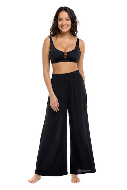 Skye Patricia Palazzo Pant - Black