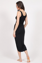 Koy Resort Laguna Ruched Skirt - Black