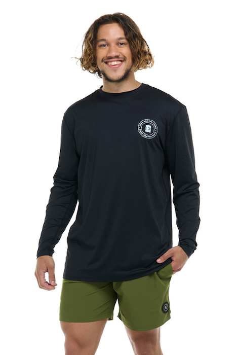 Eidon Men's Zenith Rashguard - Black
