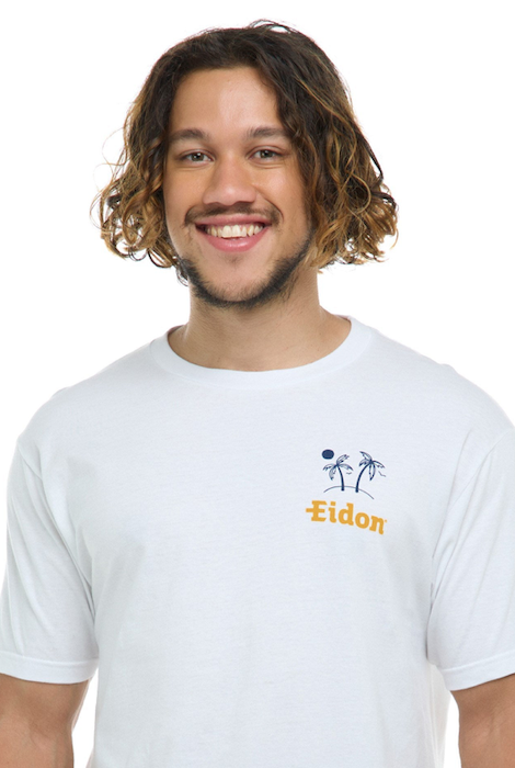 Eidon Paradise Mens Tee- White