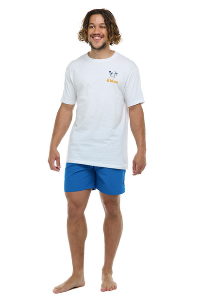 Eidon Paradise Mens Tee- White