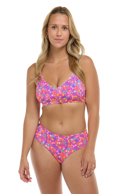 Eidon Medley Propel High Waisted Bottom - Dragon Fruit