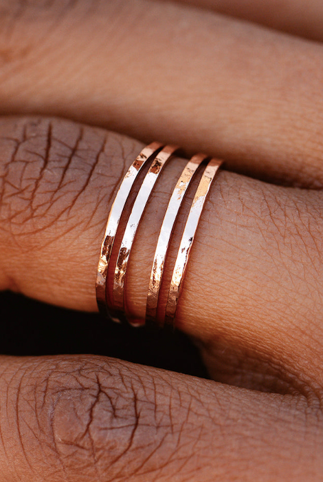 Pura Vida Pacifica Ring Rose Gold