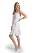 Koy Resort Miami Square Neck Tank Dress White