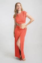 Koy Resort Laguna Maxi Skirt - Punch