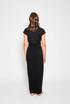 Koy Resort Laguna Tie Front Top - Black