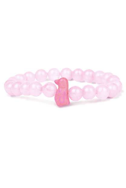 FAHLO THE PASSAGE PENGUIN TRACKING BRACELET - PATAGONIA PINK