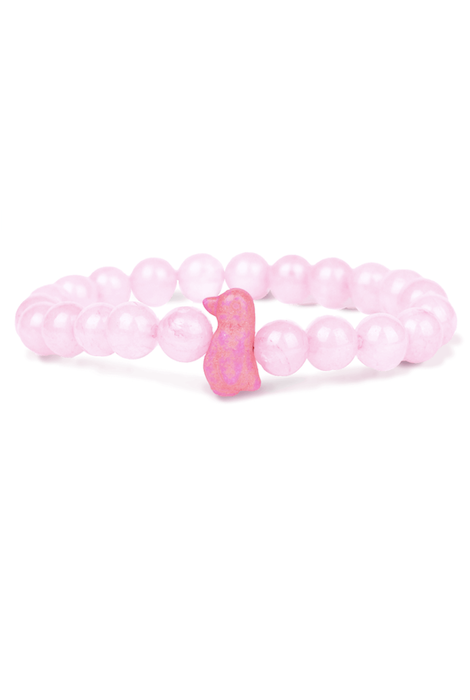 FAHLO THE PASSAGE PENGUIN TRACKING BRACELET - PATAGONIA PINK