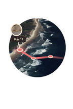 BRACELET DE SUIVI DES PHOQUES FAHLO THE GLIDE - CORAL REEF VIOLET
