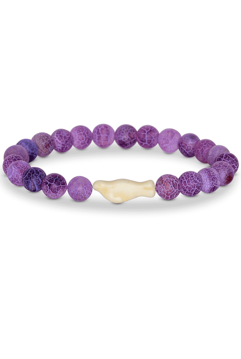 Fahlo The Glide Seal Tracking Bracelet in Coral Reef Violet