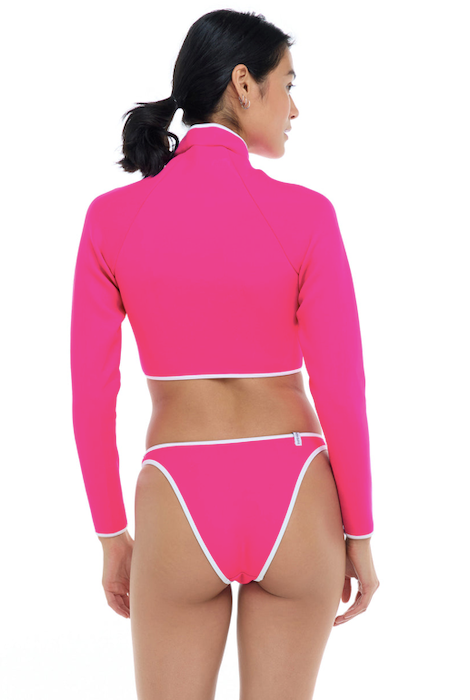 Body Glove Undersea Modern Love Rashguard Flamingo Pink