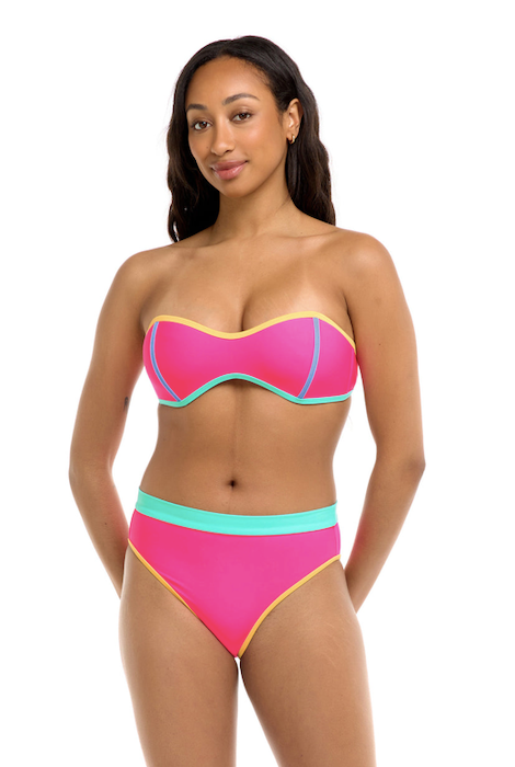 GUANTE CORPORAL VIBRACIÓN TINTED LOVE BANDEAU BUBBLE GUM