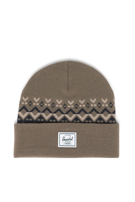 Herschel Elmer Fair Isle Beanie - Bungee Cord Fair Isle