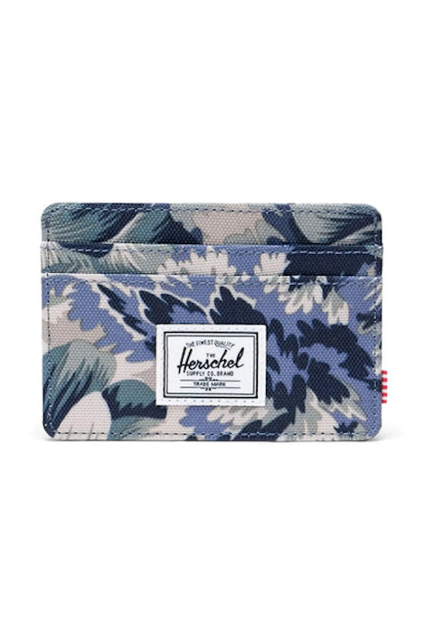 Herschel Charlie Cardholder Wallet - Floral Tapestry