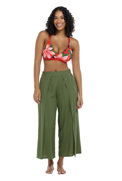 SKYE PAIGE PANT - KHAKI