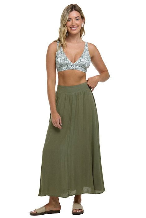 SKYE BIOMES SIDONY SKIRT - SAGE