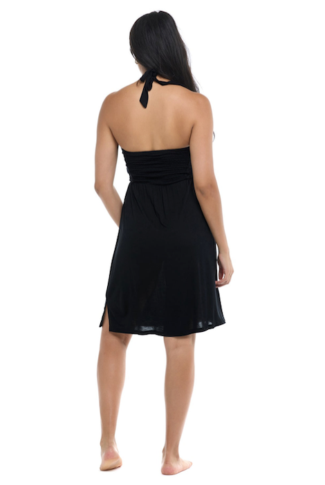 SKYE DIAMOND DRESS BLACK