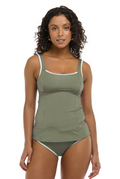 Skye Clarity Pipa Tankini - Sage