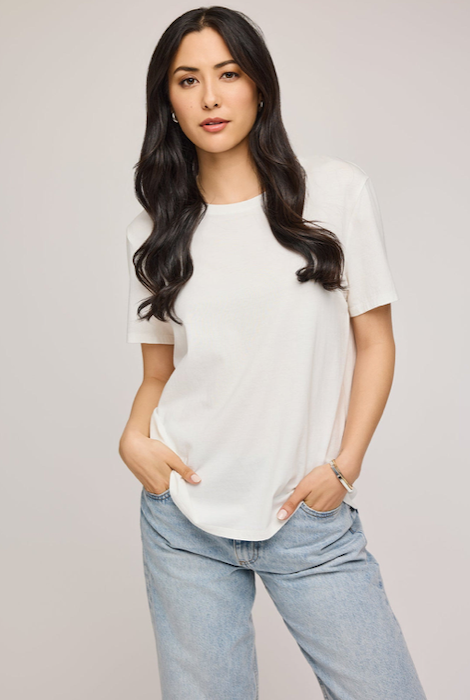 GENTLE FAWN VICTORIA T-SHIRT - WHITE