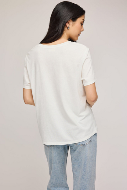 GENTLE FAWN VICTORIA T-SHIRT - WHITE