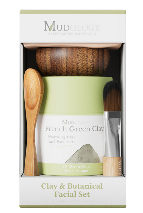 Mudology French Green Clay Spa Set