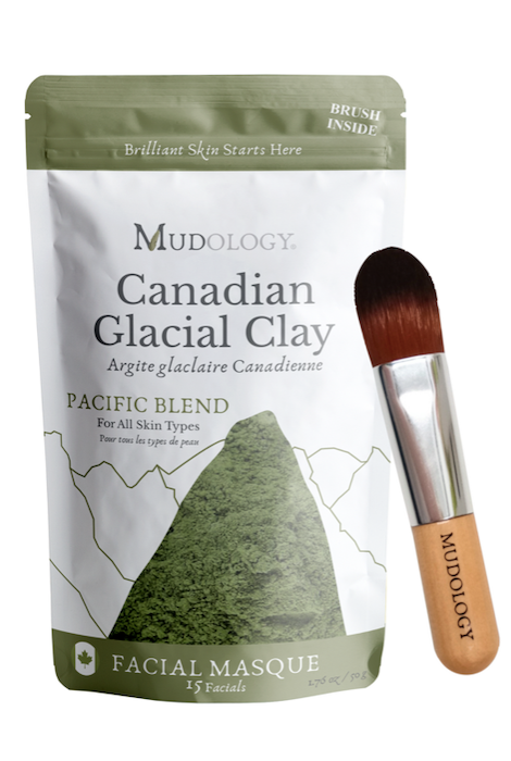 MUDOLOGY CANADIAN GLACIAL CLAY WITH BRUSH 50 G